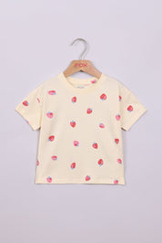 FOX תינוקות בנות חולצה חולצה עם הדפסים חולצה עם הדפסים