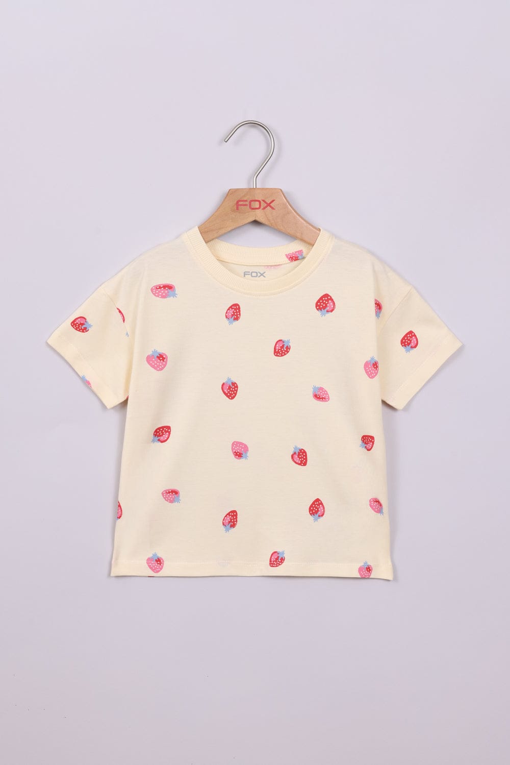 FOX תינוקות בנות חולצה חולצה עם הדפסים חולצה עם הדפסים