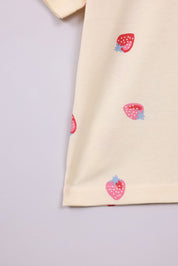 FOX תינוקות בנות חולצה חולצה עם הדפסים חולצה עם הדפסים