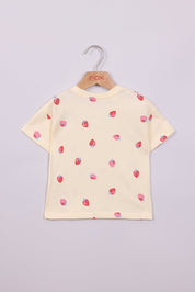 FOX תינוקות בנות חולצה חולצה עם הדפסים חולצה עם הדפסים