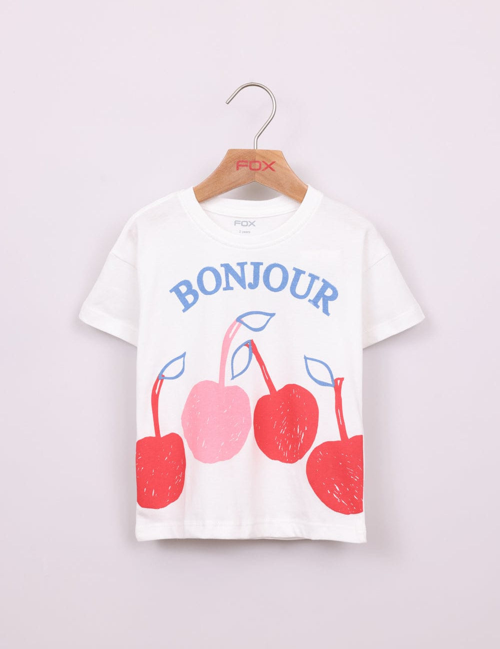 FOX תינוקות בנות חולצה חולצה עם הדפס חולצה עם הדפס