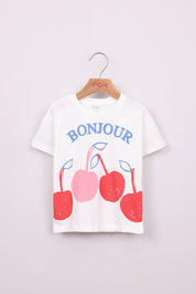 FOX תינוקות בנות חולצה חולצה עם הדפס חולצה עם הדפס