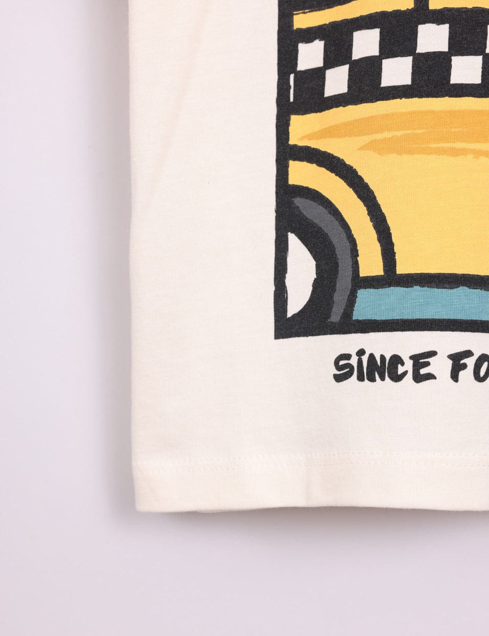 FOX תינוקות בנים חולצה חולצה עם הדפס חולצה עם הדפס