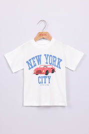 FOX תינוקות בנים חולצה חולצה עם הדפס חולצה עם הדפס