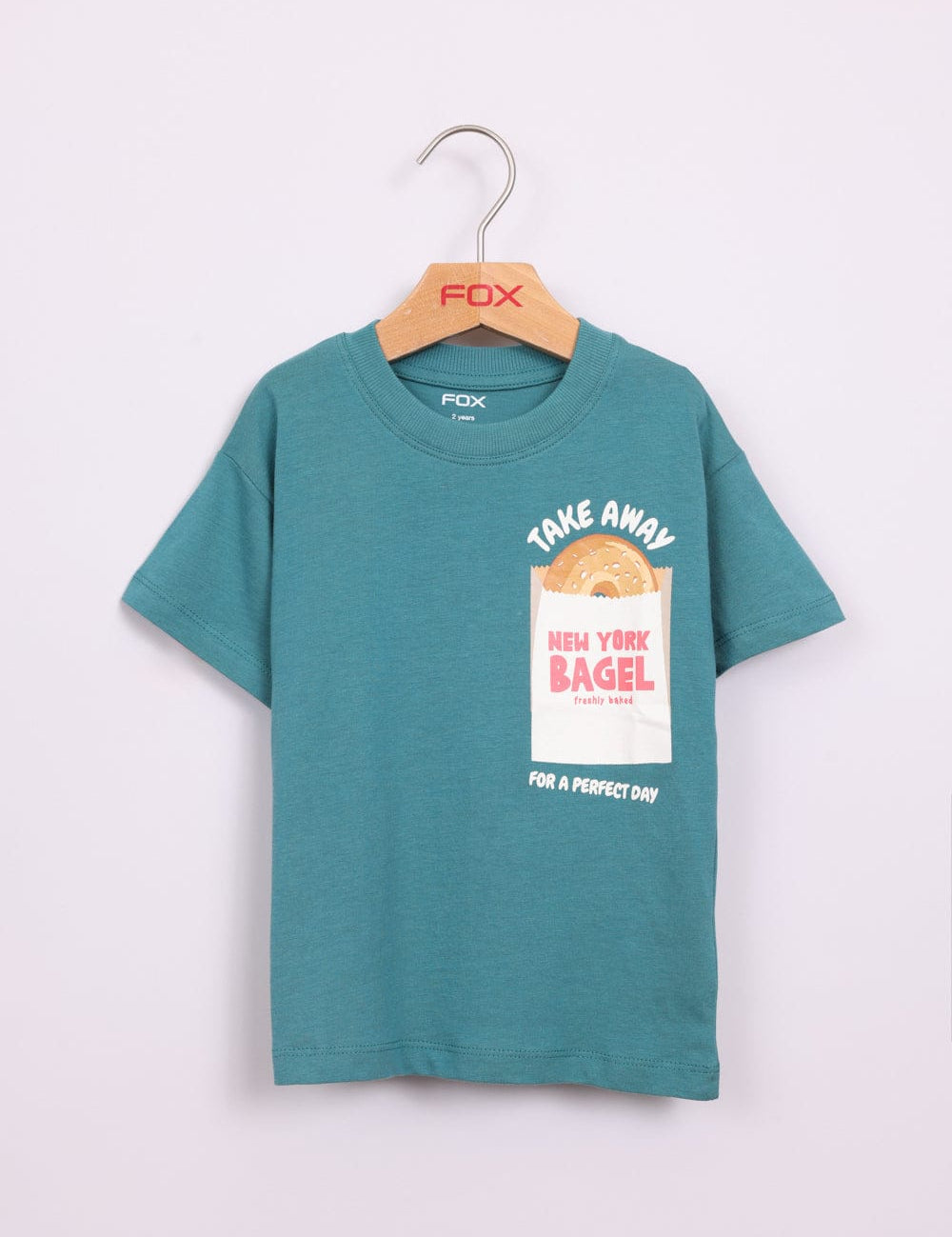 FOX תינוקות בנים חולצה חולצה עם הדפס חולצה עם הדפס