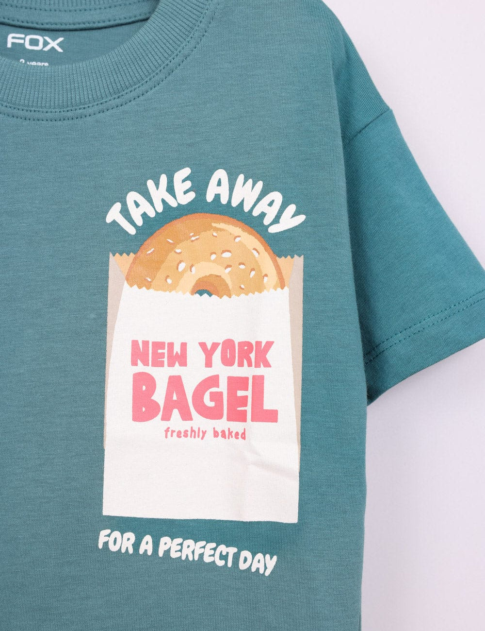 FOX תינוקות בנים חולצה חולצה עם הדפס חולצה עם הדפס