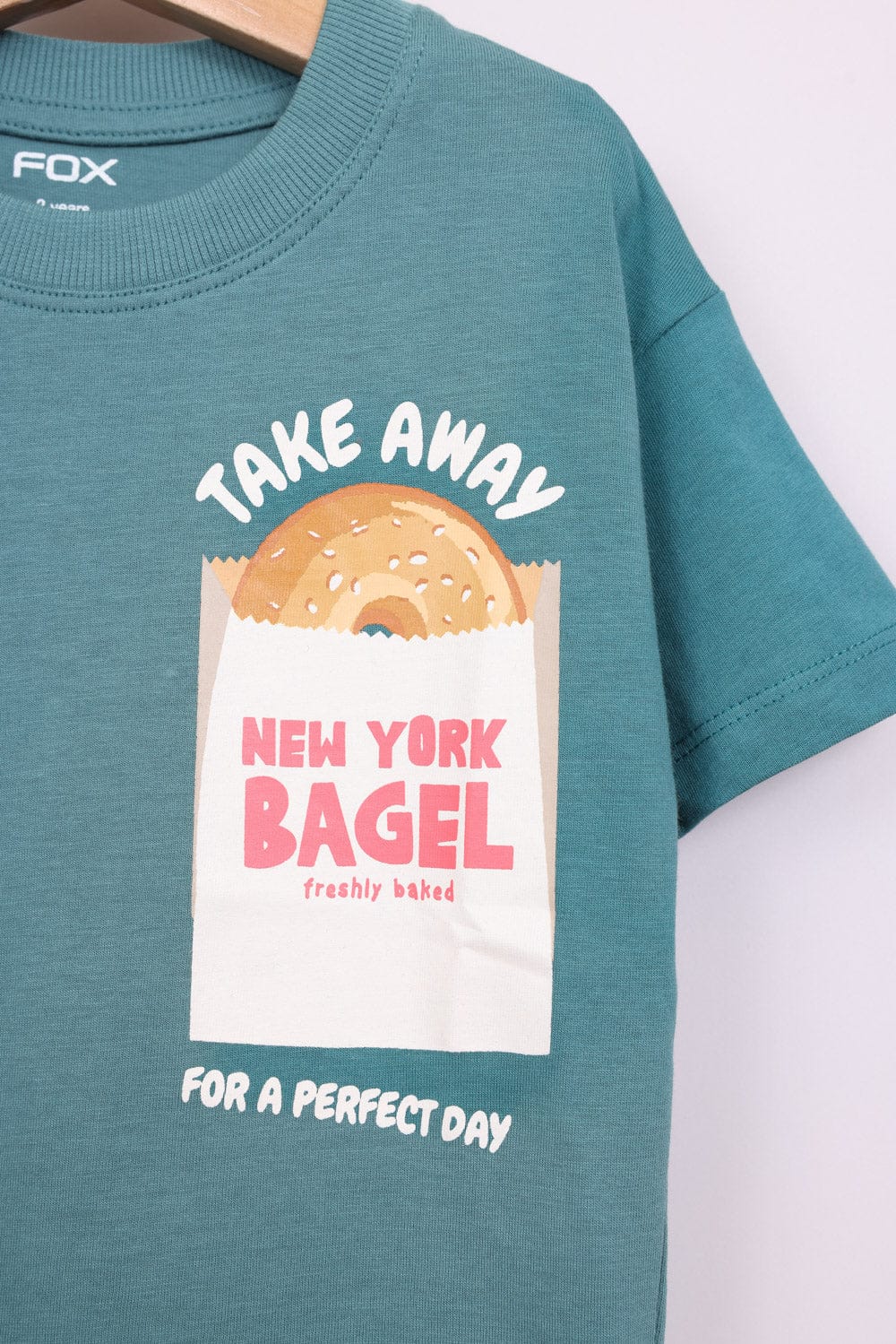 FOX תינוקות בנים חולצה חולצה עם הדפס חולצה עם הדפס