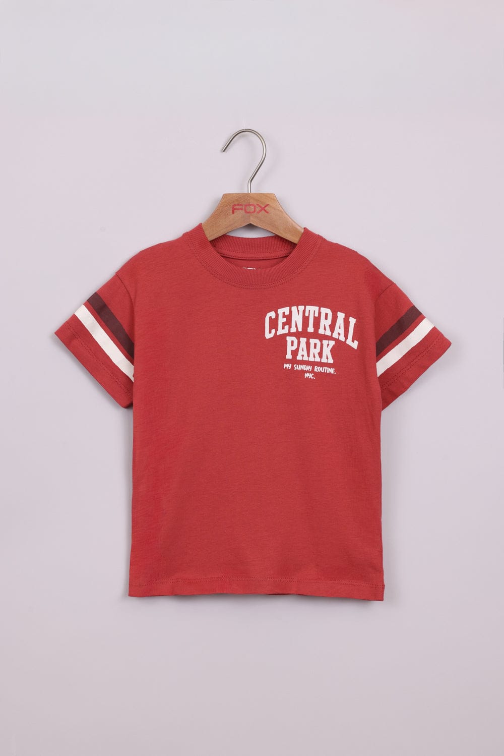 FOX תינוקות בנים חולצה חולצה עם הדפס חולצה עם הדפס