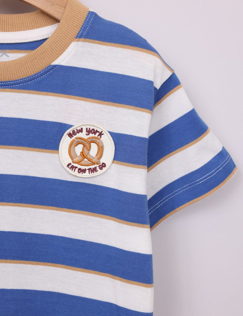 FOX תינוקות בנים חולצה קצרה חולצת פסים חולצת פסים