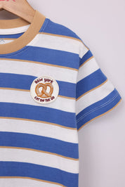 FOX תינוקות בנים חולצה קצרה חולצת פסים חולצת פסים