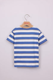 FOX תינוקות בנים חולצה קצרה חולצת פסים חולצת פסים