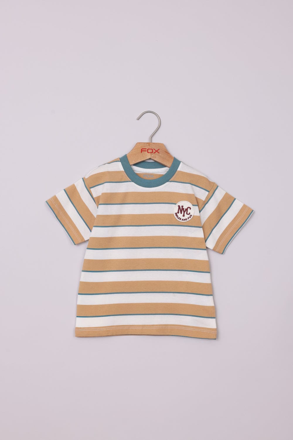 FOX תינוקות בנים חולצה קצרה חולצה עם פסים חולצה עם פסים