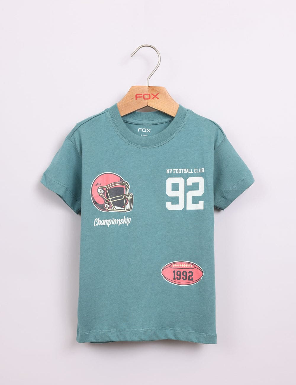 FOX תינוקות בנים חולצה חולצה עם הדפס חולצה עם הדפס