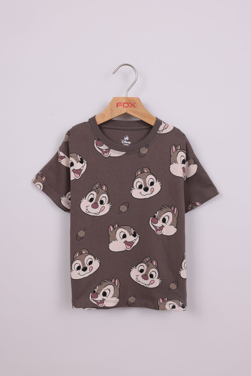 FOX תינוקות בנים חולצה קצרה חולצה ממותגת דיסני חולצה ממותגת דיסני