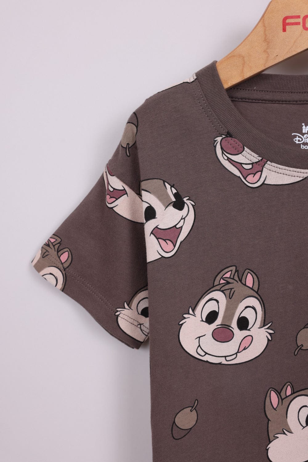 FOX תינוקות בנים חולצה קצרה חולצה ממותגת דיסני חולצה ממותגת דיסני
