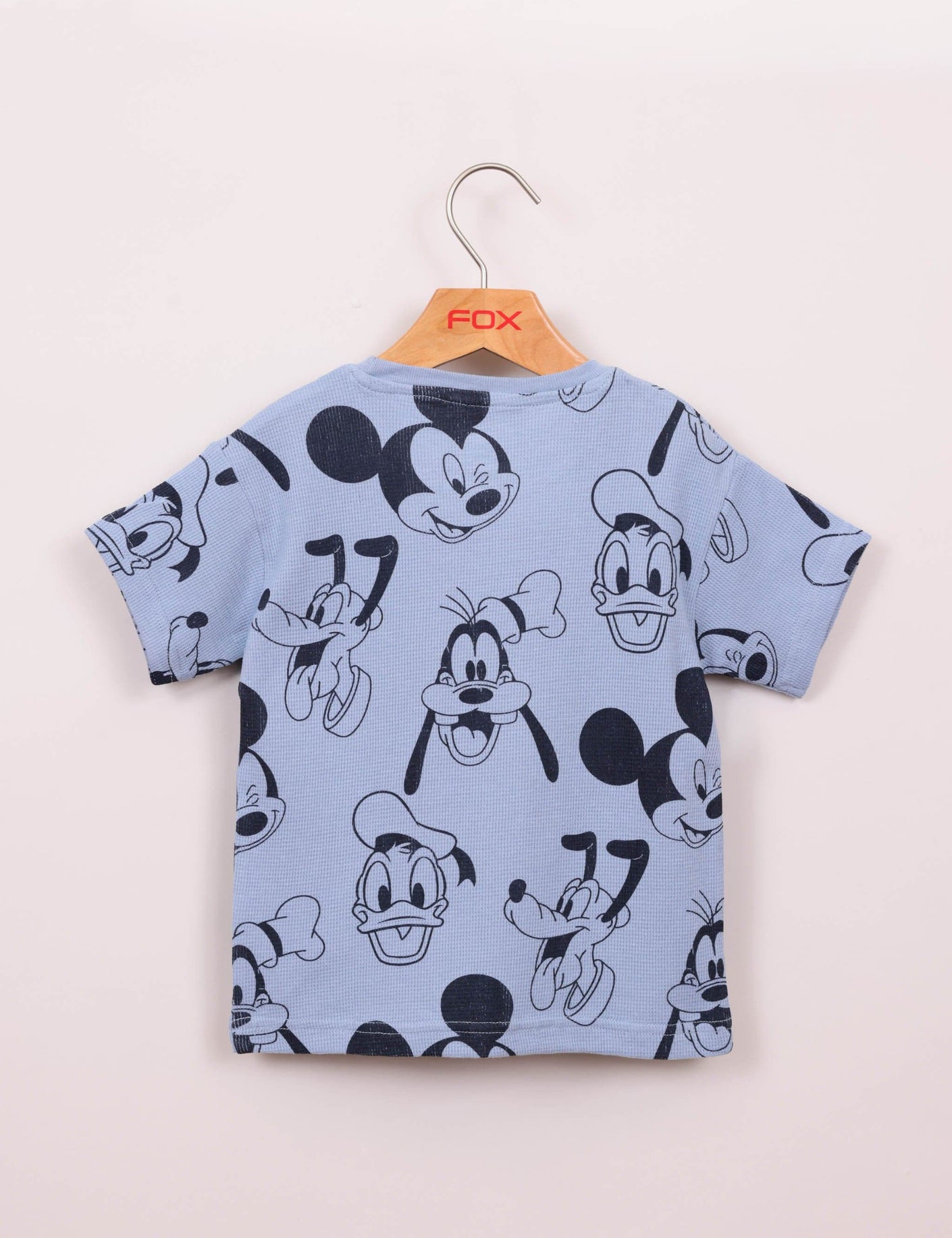 FOX תינוקות בנים חולצה חולצה ממותגת מיקי מאוס דיסני חולצה ממותגת מיקי מאוס דיסני