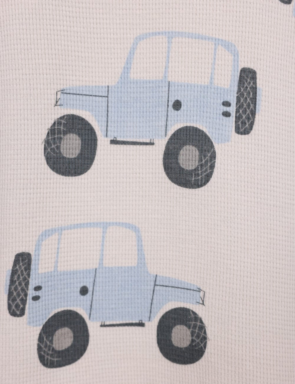 FOX תינוקות בנים חולצה קצרה חולצה עם הדפס חולצה עם הדפס