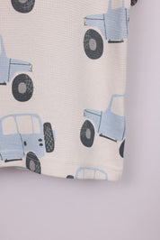 FOX תינוקות בנים חולצה קצרה חולצה עם הדפס חולצה עם הדפס