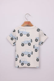 FOX תינוקות בנים חולצה קצרה חולצה עם הדפס חולצה עם הדפס