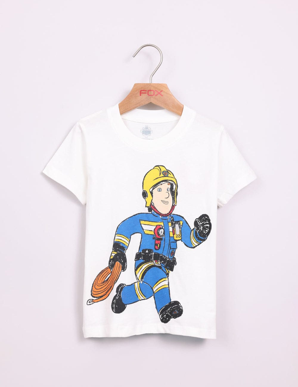 FOX תינוקות בנים חולצה חולצה ממותגת סמי הכבאי חולצה ממותגת סמי הכבאי