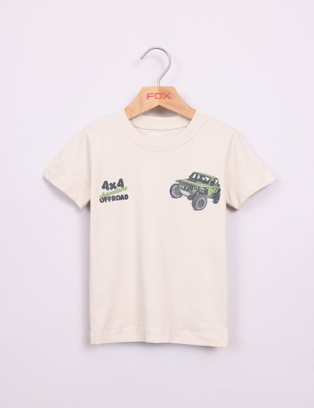 FOX תינוקות בנים חולצה חולצה עם הדפס חולצה עם הדפס