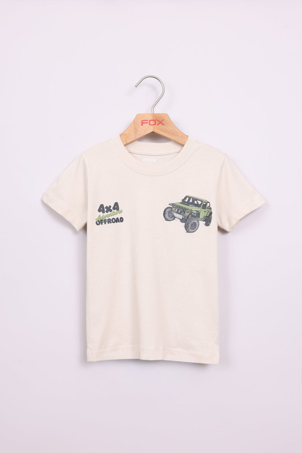 FOX תינוקות בנים חולצה חולצה עם הדפס חולצה עם הדפס