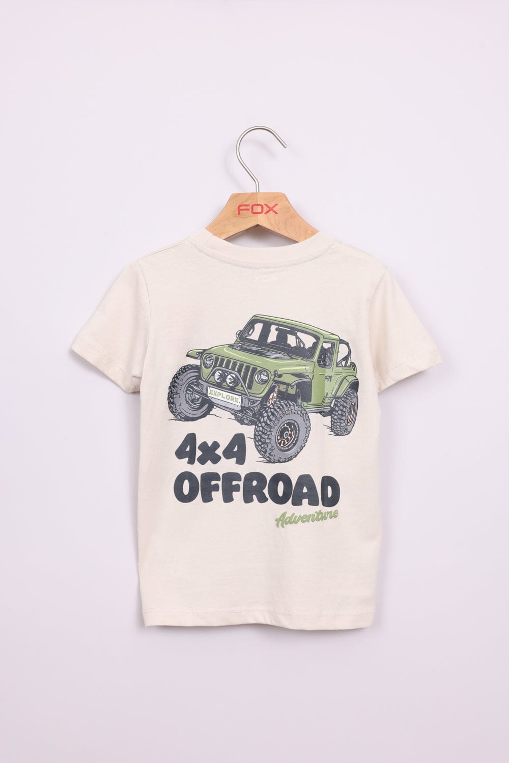 FOX תינוקות בנים חולצה חולצה עם הדפס חולצה עם הדפס