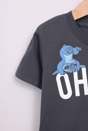 FOX תינוקות בנים חולצה חולצה ממותגת סטיץ' דיסני חולצה ממותגת סטיץ' דיסני