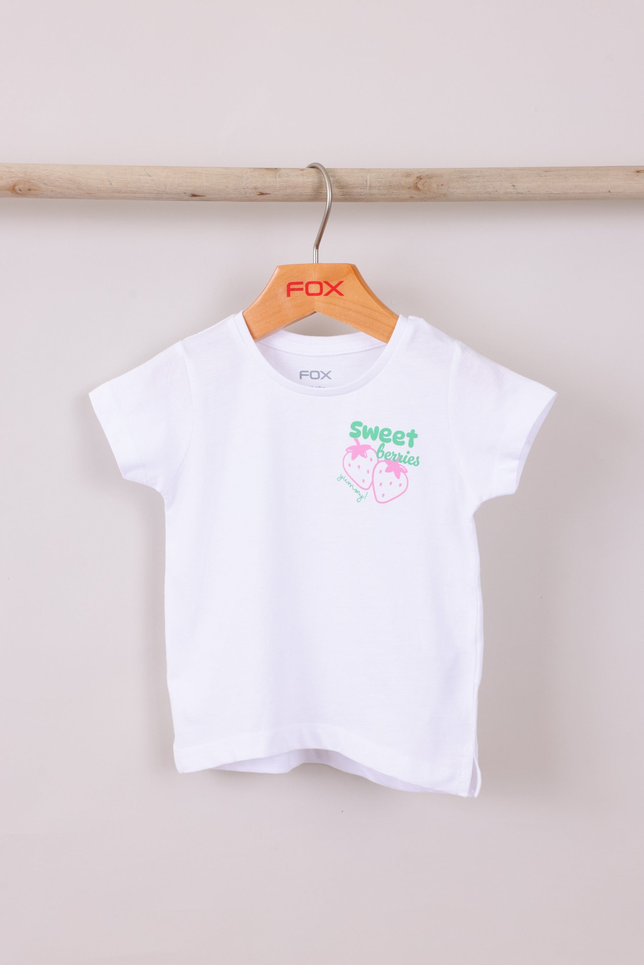 FOX תינוקות בנות חולצה חולצה עם הדפס חולצה עם הדפס