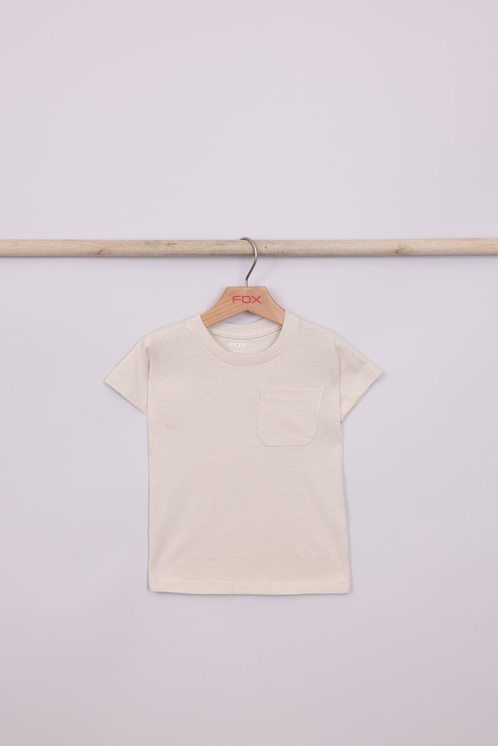 FOX תינוקות בנים חולצה קצרה 2 חולצות בייסיק עם כיס 2 חולצות בייסיק עם כיס