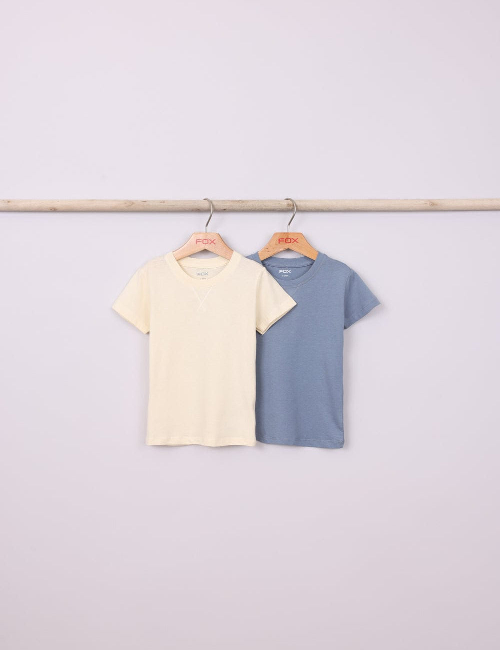 FOX תינוקות בנים חולצה קצרה 2 חולצות בייסיק קצרות 2 חולצות בייסיק קצרות