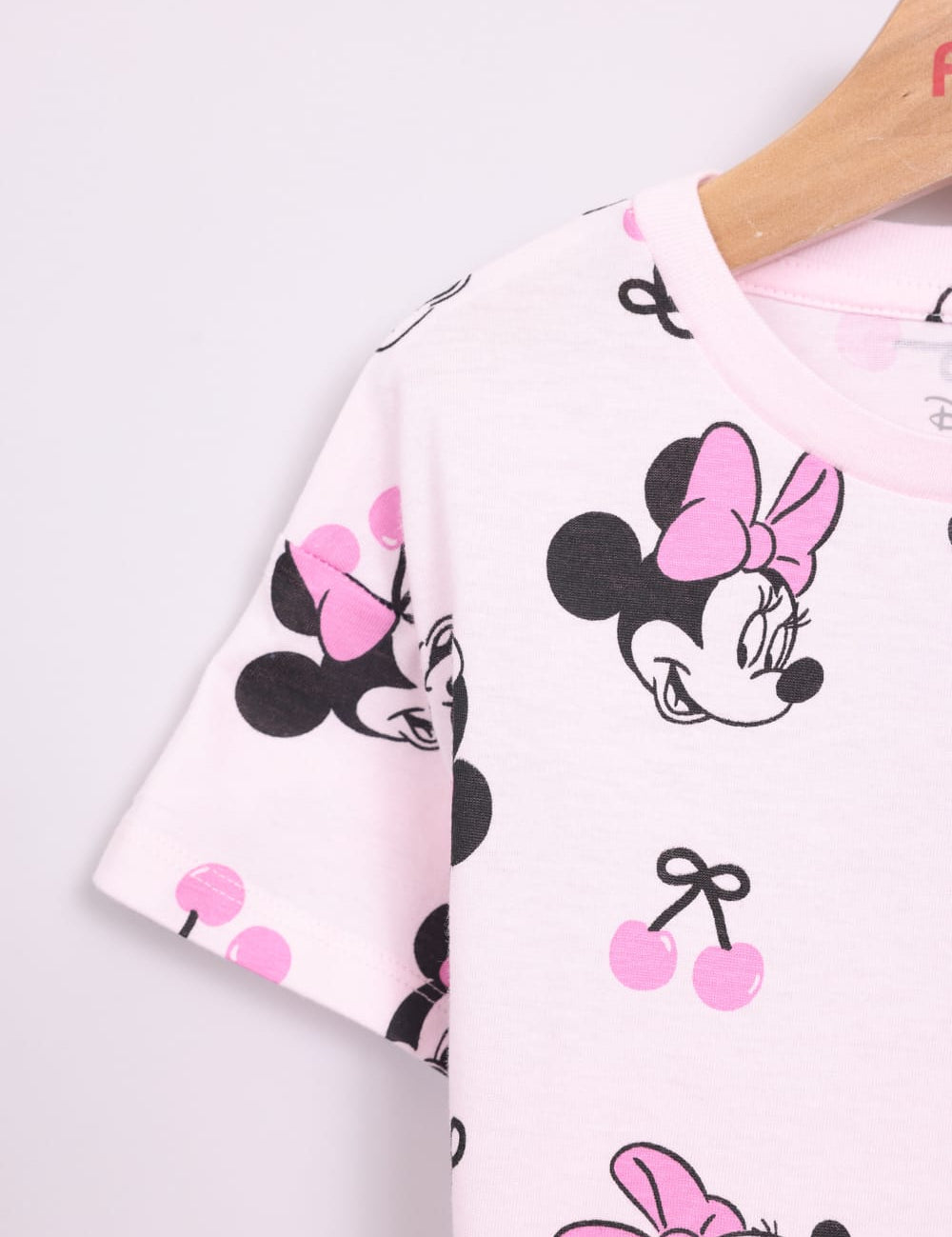 FOX תינוקות בנות חולצה חולצה ממותגת מיני מאוס דיסני חולצה ממותגת מיני מאוס דיסני