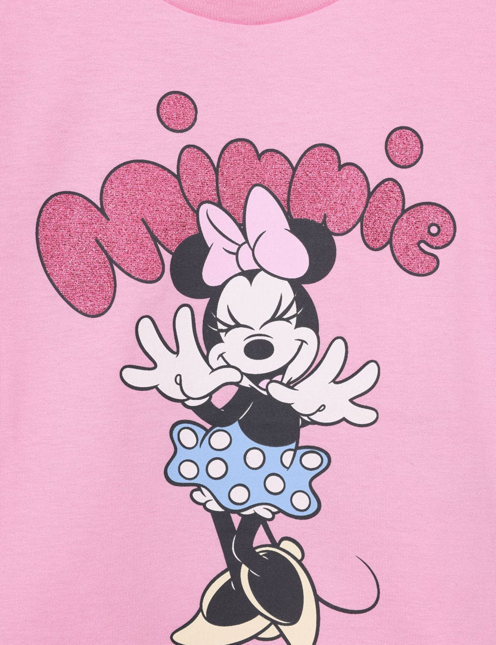 FOX תינוקות בנות חולצה חולצה ממותגת מיני מאוס דיסני חולצה ממותגת מיני מאוס דיסני