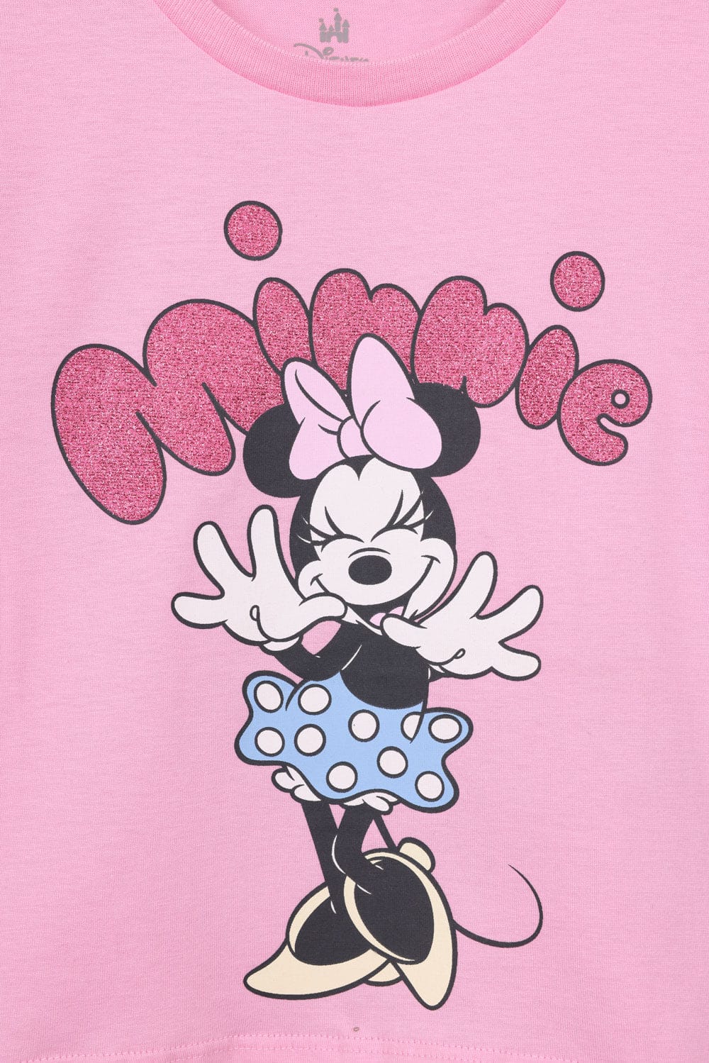 FOX תינוקות בנות חולצה חולצה ממותגת מיני מאוס דיסני חולצה ממותגת מיני מאוס דיסני