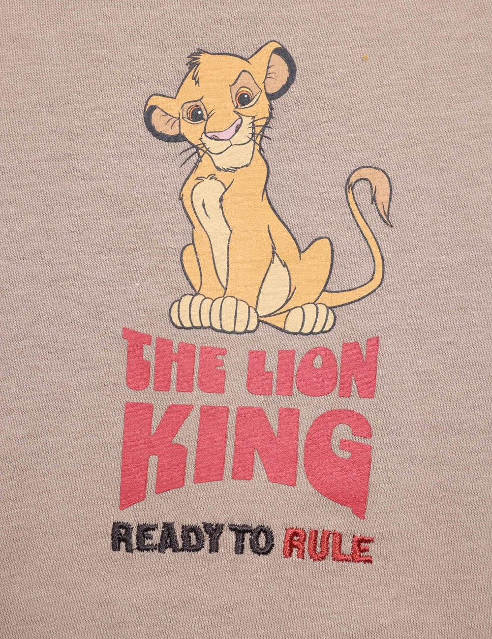 FOX תינוקות בנים חולצה חולצה ממותגת מלך האריות דיסני חולצה ממותגת מלך האריות דיסני