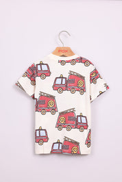 FOX תינוקות בנים חולצה חולצה עם הדפסים חולצה עם הדפסים