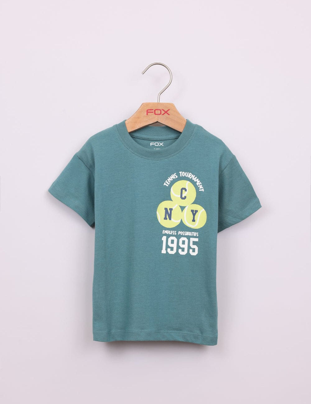 FOX תינוקות בנים חולצה חולצה עם הדפס חולצה עם הדפס