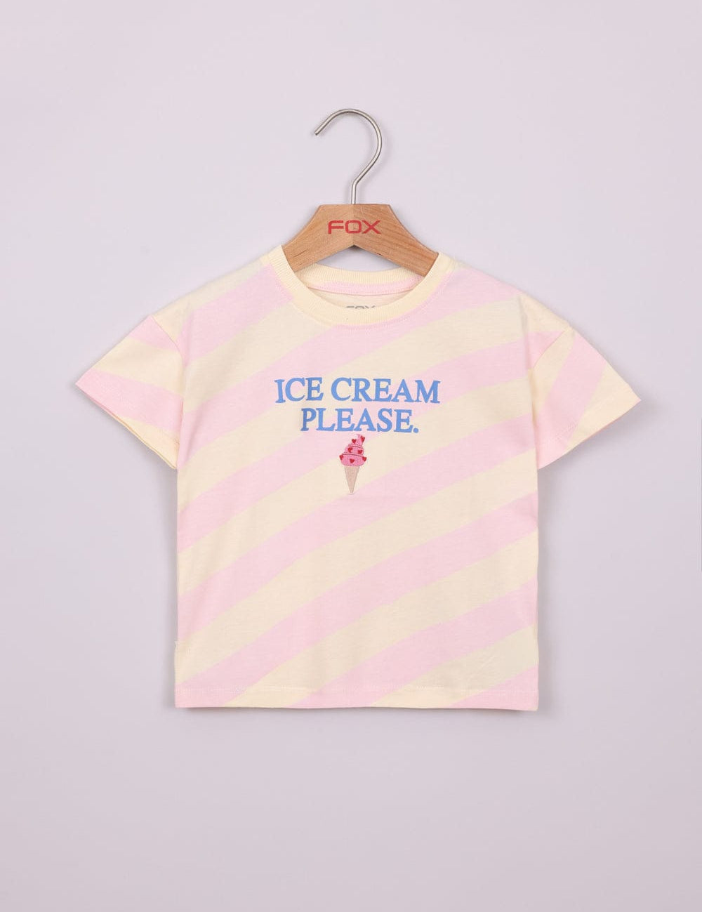 FOX תינוקות בנות חולצה חולצה עם הדפס חולצה עם הדפס