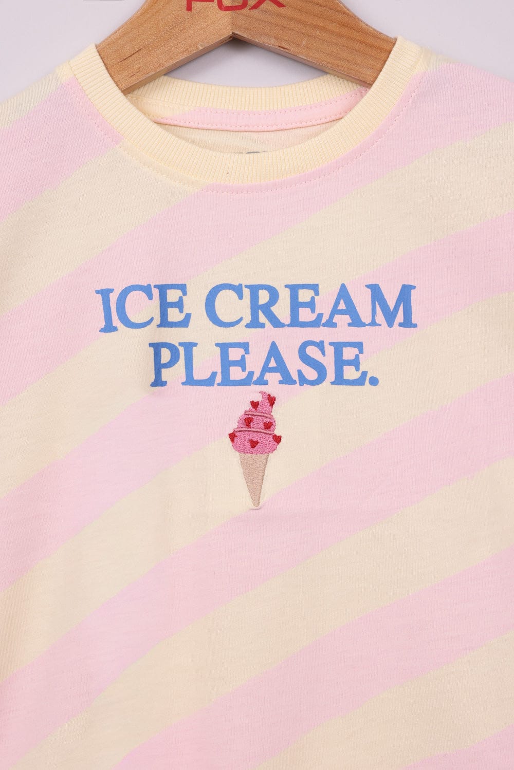 FOX תינוקות בנות חולצה חולצה עם הדפס חולצה עם הדפס