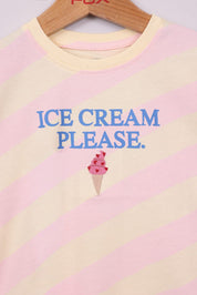 FOX תינוקות בנות חולצה חולצה עם הדפס חולצה עם הדפס