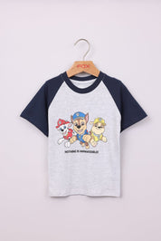 FOX תינוקות בנים חולצה קצרה חולצה ממותגת מפרץ ההרפתקאות חולצה ממותגת מפרץ ההרפתקאות