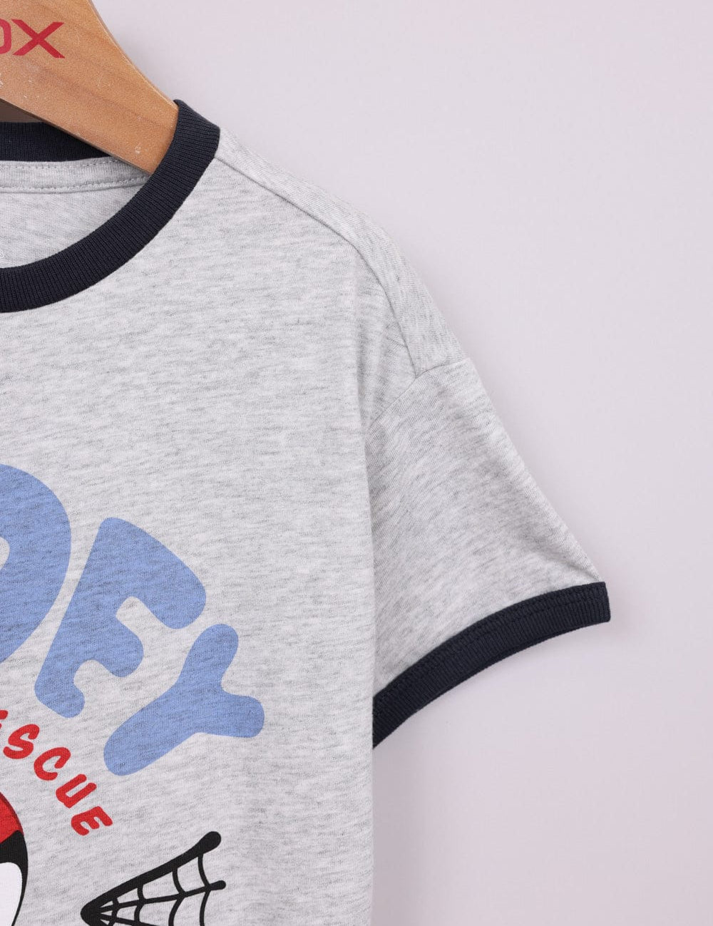 FOX תינוקות בנים חולצה קצרה חולצה ממותגת ספיידרמן חולצה ממותגת ספיידרמן