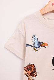 FOX תינוקות בנים חולצה חולצה ממותגת מלך האריות דיסני חולצה ממותגת מלך האריות דיסני