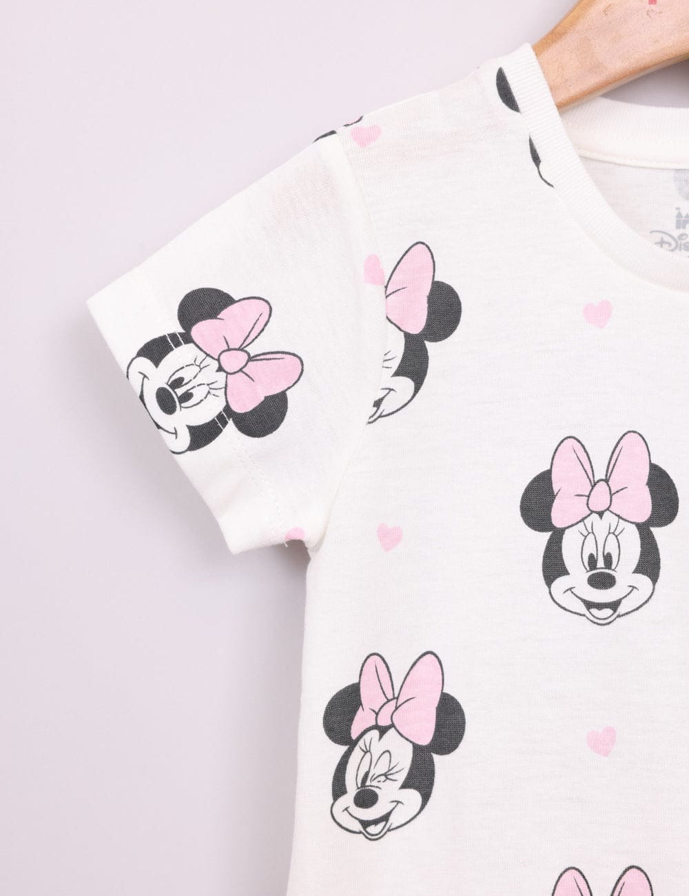 FOX תינוקות בנות חולצה חולצה ממותגת מיני מאוס דיסני חולצה ממותגת מיני מאוס דיסני