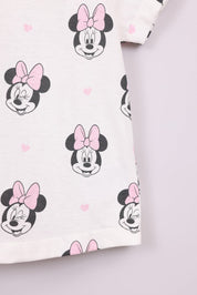 FOX תינוקות בנות חולצה חולצה ממותגת מיני מאוס דיסני חולצה ממותגת מיני מאוס דיסני