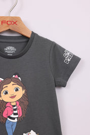 FOX תינוקות בנות חולצה חולצה ממותגת בית הבובות של גבי חולצה ממותגת בית הבובות של גבי