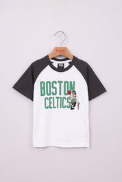 FOX תינוקות בנים חולצה קצרה חולצה ממותגת NBA חולצה ממותגת NBA