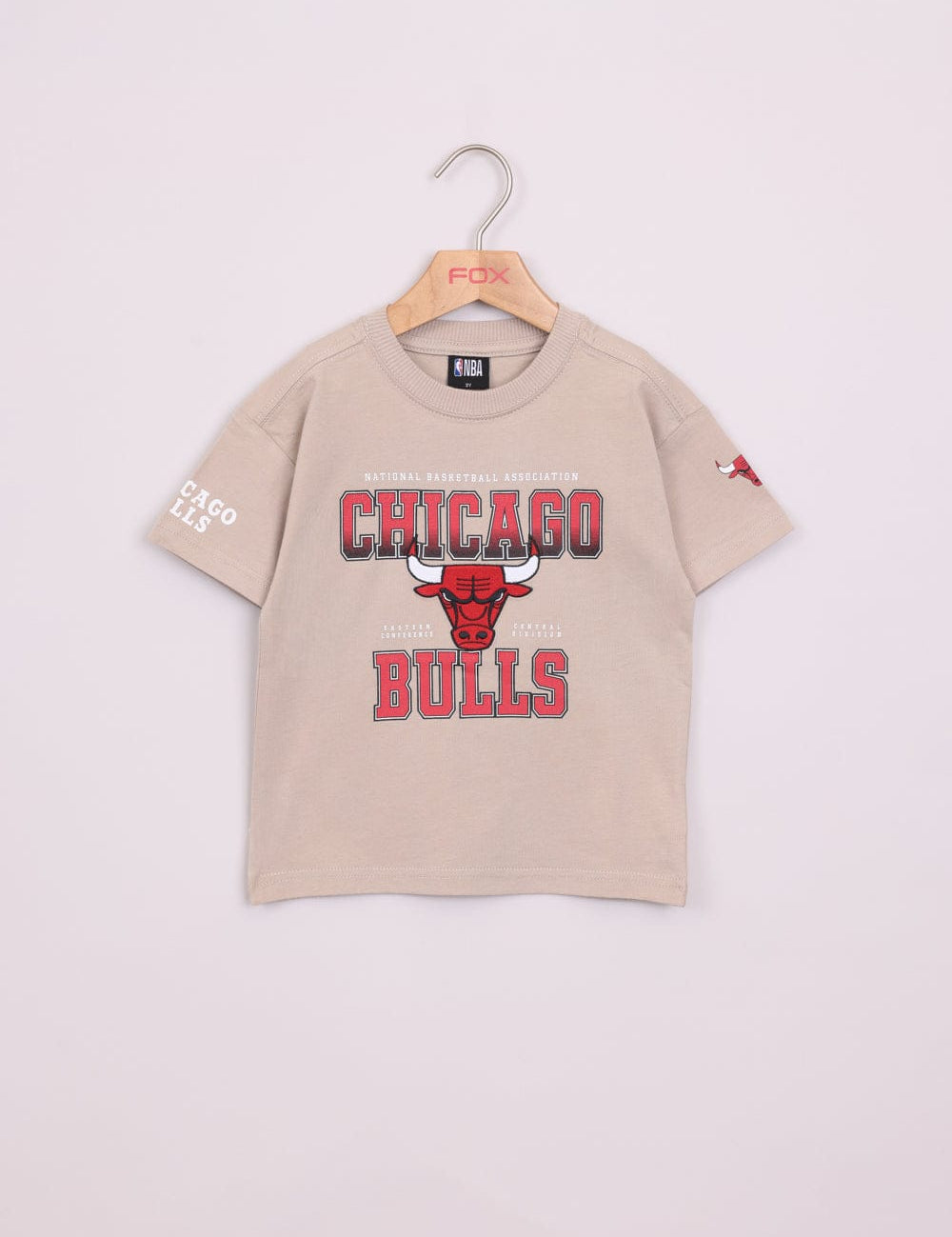 FOX תינוקות בנים חולצה קצרה חולצה ממותגת NBA חולצה ממותגת NBA