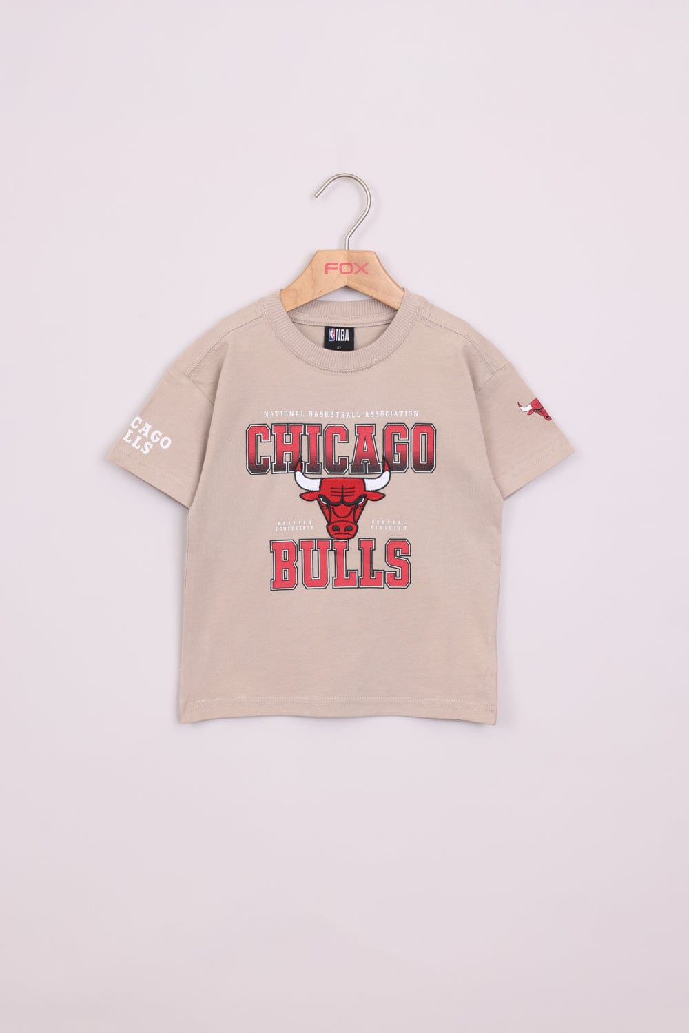 FOX תינוקות בנים חולצה קצרה חולצה ממותגת NBA חולצה ממותגת NBA
