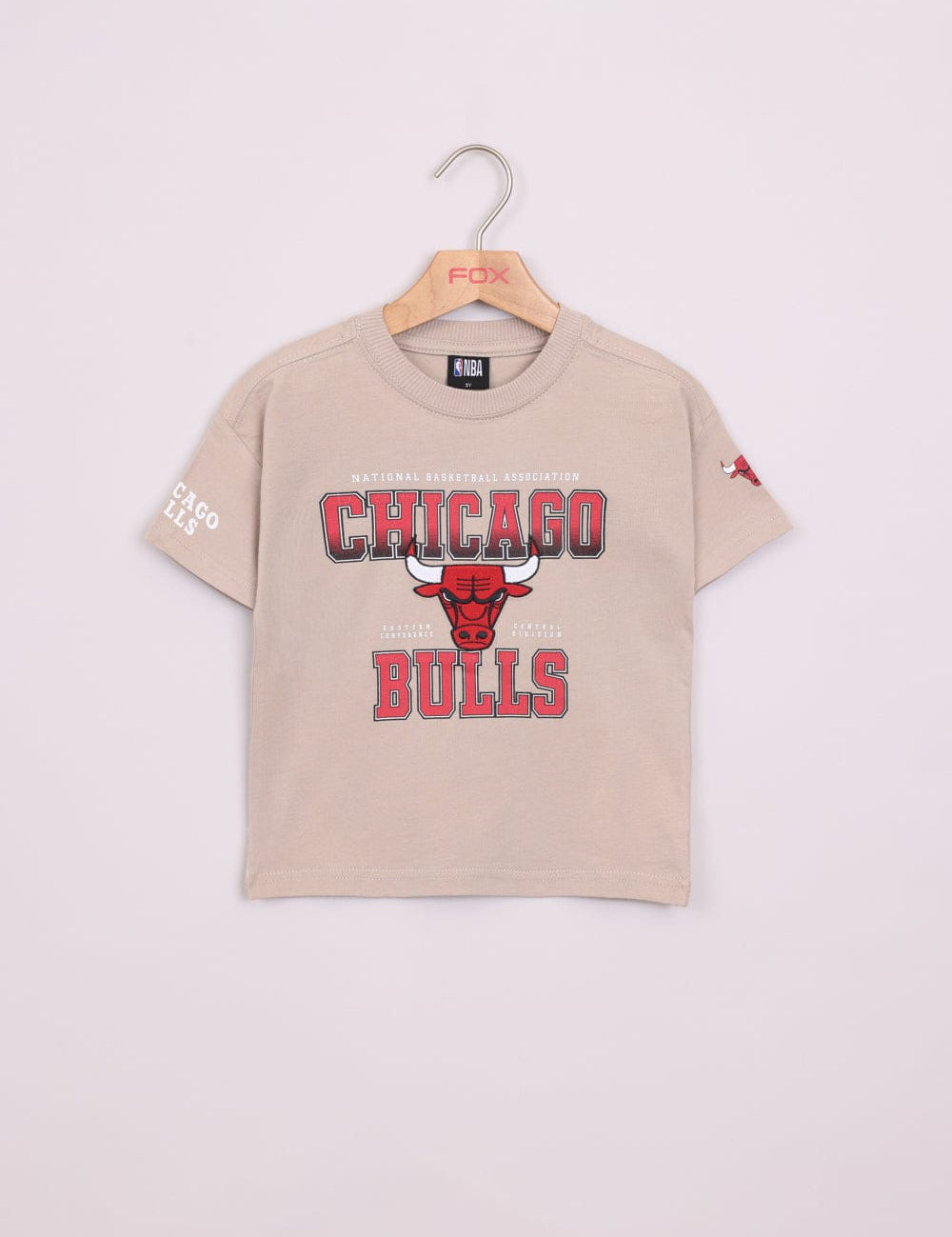 FOX תינוקות בנים חולצה קצרה חולצה ממותגת NBA חולצה ממותגת NBA